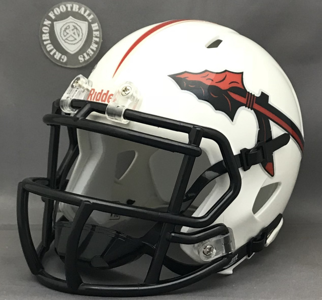 Cherokee Warriors HS 2013-2014 (GA) Red Tapered Stripe (Last one)